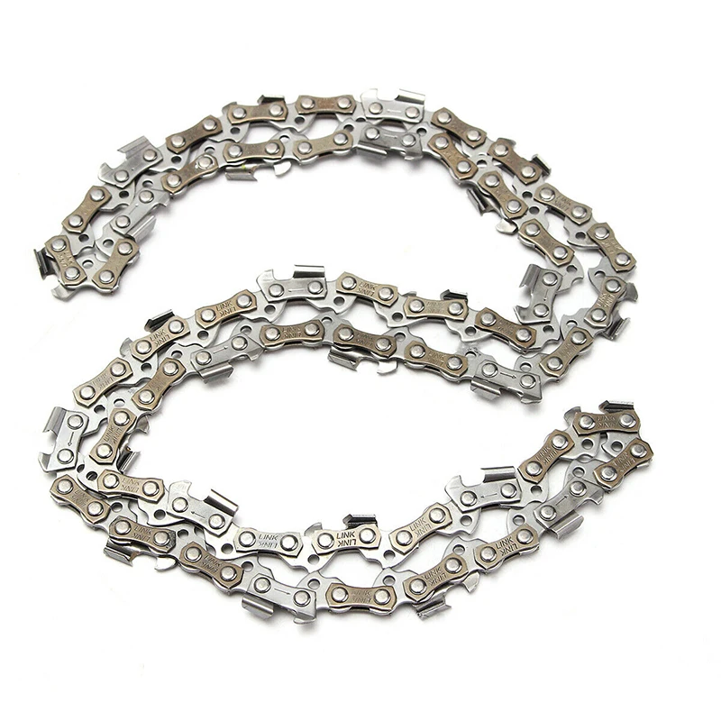 2pcs 16" Chainsaw 3/8" Pitch Chain Blade Wood Cutting Chainsaw Parts Chainsaw Saw Mill Chain