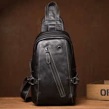 Женские сумки из натуральной кожи, Мужская нагрудная сумка для путешествий, мужские сумки через плечо, сумки-мессенджеры, удобная сумка для телефона, слинг груди пакет