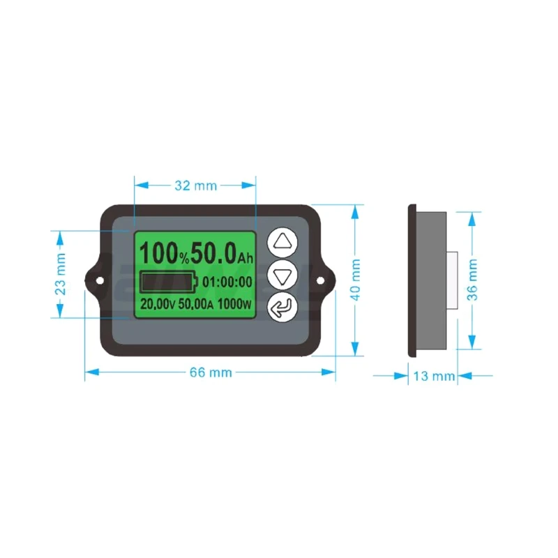 80V 350A TK15 прецизионный тестер батареи для LiFePO кулонометра счетчик lcd кулонометр