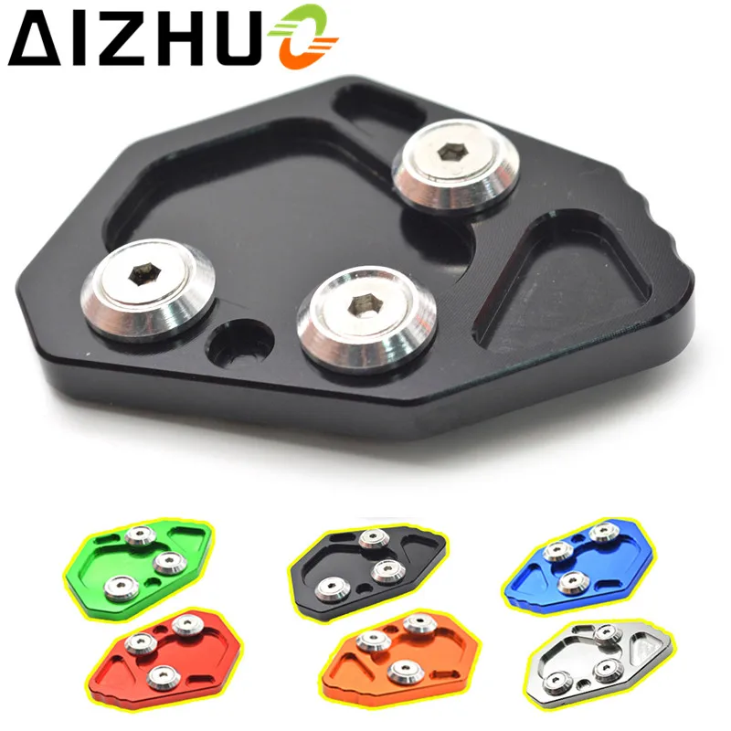 Cnc Aluminum Motorcycle Side Stand Enlarge Kickstand