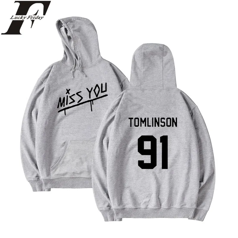 LUCKYFRIDAYF Louis Tomlinson One Direction Hoodies Men/Women Hoodies Sweatshirt Winter Casual Sweatshirt Women Hoodies Clothes