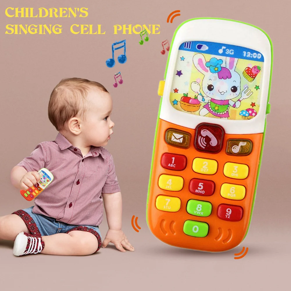 Telephone Electric Mobile Education Gifts Plastic Kids Learning ...