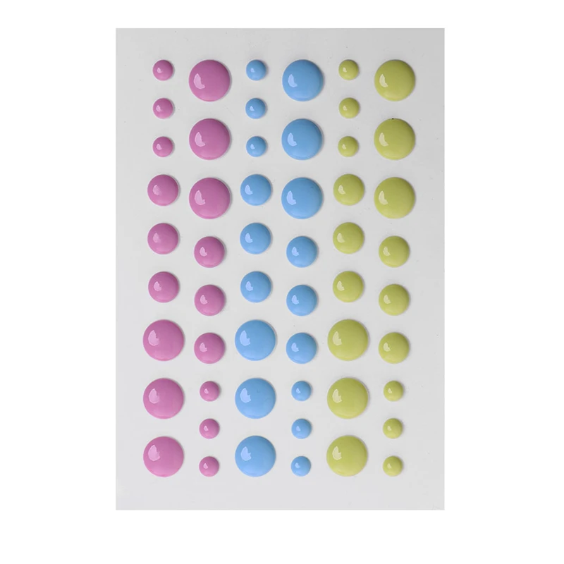 

Enamel Dot Self Adhesive Sprinkles Enamel Dots Resin Sticker for Scrapbooking DIY Crafts Card Making Decoration Drop Ship