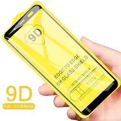 9D закаленное стекло для samsung Galaxy J4 Plus Полный клей экран протектор на для samsung J7 2018 Pro J8 J6 J4 Plus 2018 крышка пленка