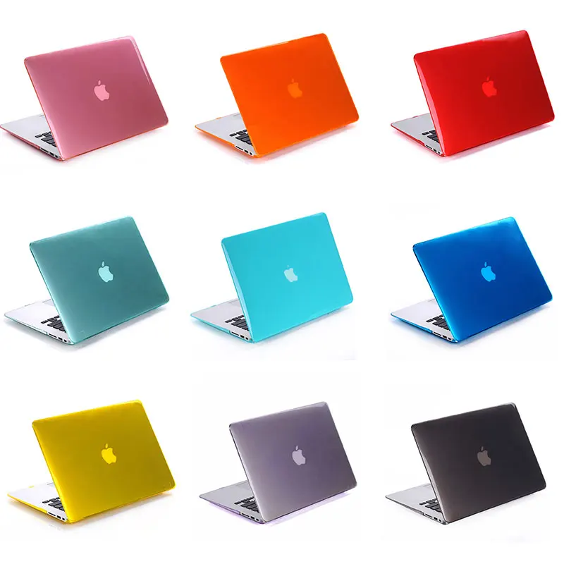 

Case for macbook air 11 Crystal Matte Transparent Laptop Cover for Macbook 12 13 Air Case for Mac 13 15 inch Pro Retina Coque