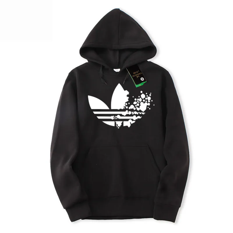 

2019 spring new sweatshirt men's high quality fashion men's hoodie thick men's hooded fitness sportswear hooded shirt