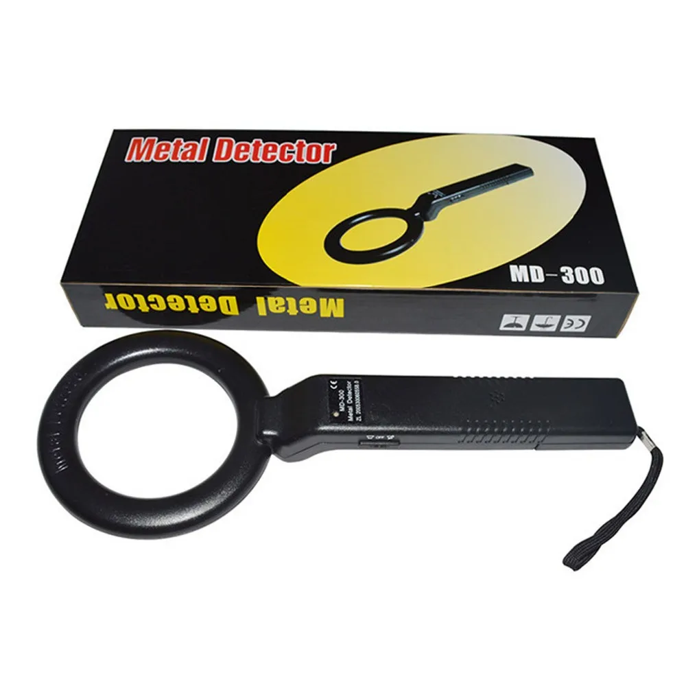 MD 300 HandHeld Portable Security Metal Detector Scanner
