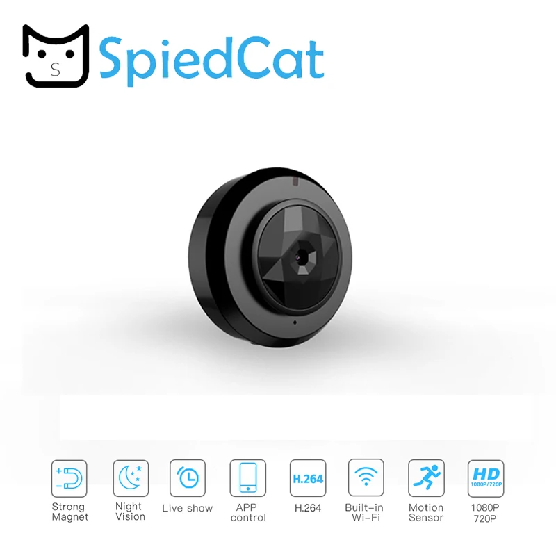 Беспроводная мини камера HD 720P Wi Fi с ночным видением|Компактные видеокамеры| |