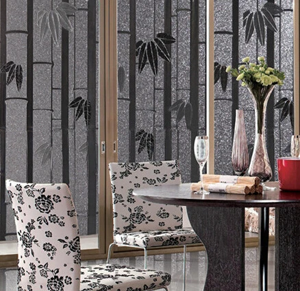 Decorative And Privacy Window Film Stained Gl Frosted Stained Gl Windows Leaf Decor 92x100cm Frosted Stickers On Bathroom Sliding Door Window Film