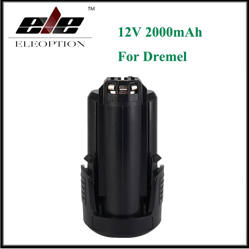 

Eleoption 12V 2000mAh Li-ion Rechargeable Battery For DREMEL 8200 8220 8300 B812-01 B812-02