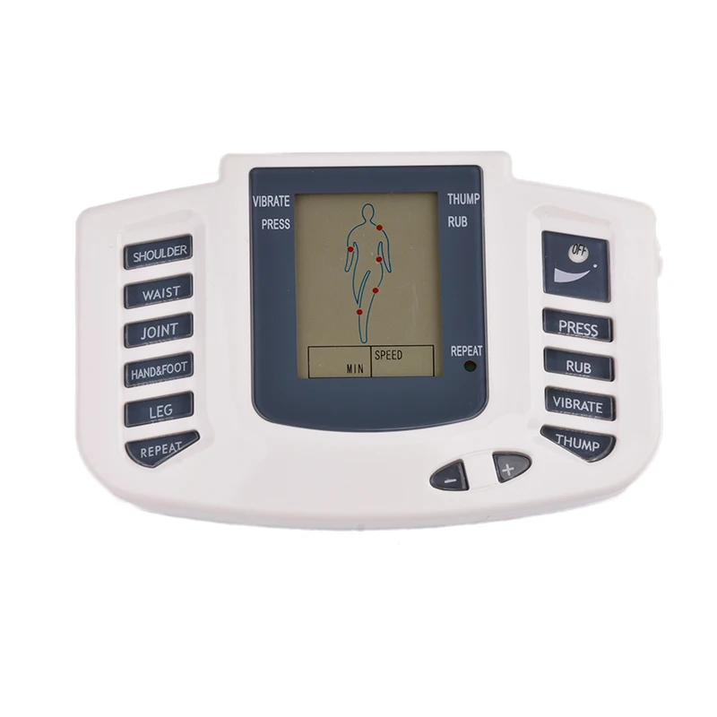 JIARUI Electrical Muscle Stimulator Full Body Relax Therapy Massager Pulse Tens Acupuncture Health Care Slimming Machine+8pads JIARUI Electrical Muscle Stimulator Full Body Relax Therapy Massager Pulse Tens Acupuncture Health Care Slimming Machine+8pads