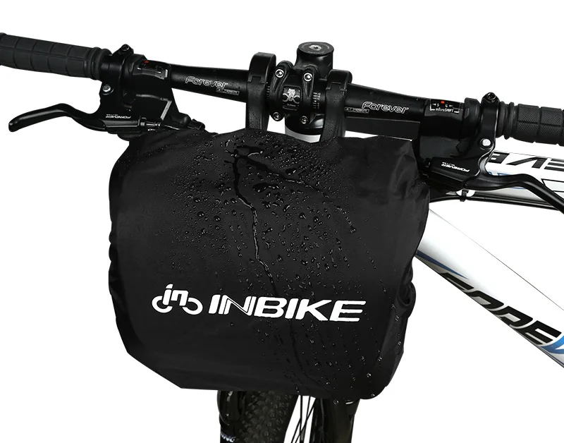 Excellent INBIKE Waterproof Large Capacity Bicycle Front Bag Bike Handlebar Basket MTB Pannier Frame Tube Cycling Bag 5