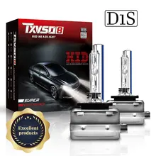 TXVSO8 супер яркие фары D1S D2S D3S D4S ксеноновая разрядная лампа высокой интенсивности для автомобиля лампа 55W 9000LM Автомобильные фары 4300k 6000K 8000K 12000k Комплект