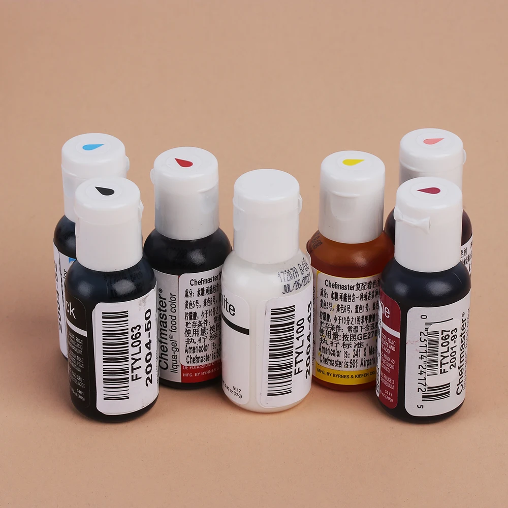 

2019 NEW Food Colorings Macaron Edible Cream Cake Fondant Baking Ingredients Cake Edible Food Pigment Colors Baking Pastry Tools