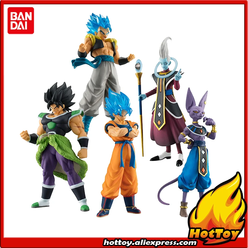 BANDAI HG Dragon Ball Super 02 Movie Broly 4 figures set Gashapon JAPAN OFFICIAL
