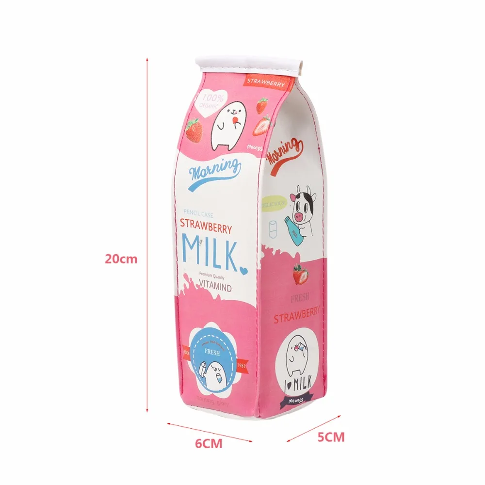 Креативный чехол карандаш Kawaii кожаная сумочка для ручек и карандашей коробка