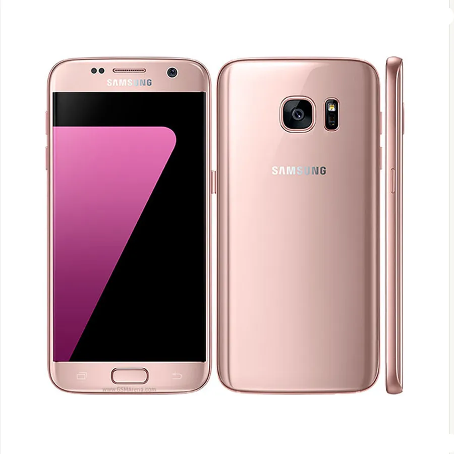 Samsung Galaxy S7 Duos G930FD, две sim-карты,, разблокированный, 4G LTE, GSM, Android телефон, четыре ядра, 5,1 дюймов, 12 МП ram, 4 Гб rom, 32 ГБ, 3000 мАч