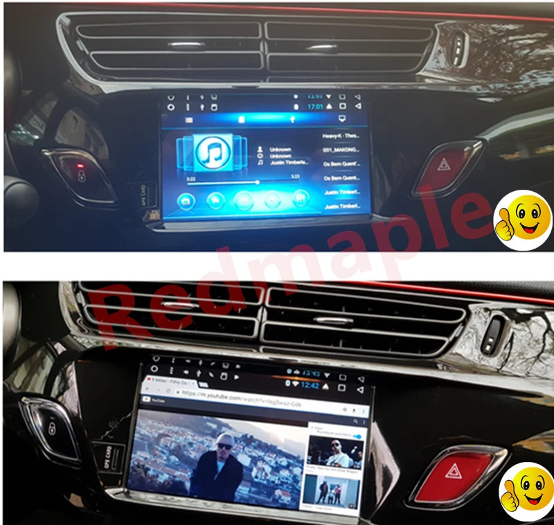 Clearance Android 9.0 Car Radio DVD Multimedia Player For Citroen C3 DS3 2010-2016 GPS Stereo Video WIFI Bluetooth Navigation HeadUnit 2