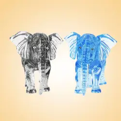3D Crystal Puzzle пазл слон дизайнер дети Интеллектуальное развитие