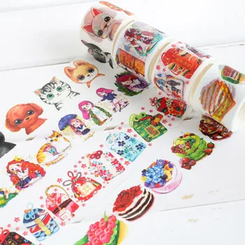 

1 Pcs Cute 4cm*7m Watercolor Fairy Girls Paper Decorative Washi Tape DIY Scrapbooking Masking Tape Stationery