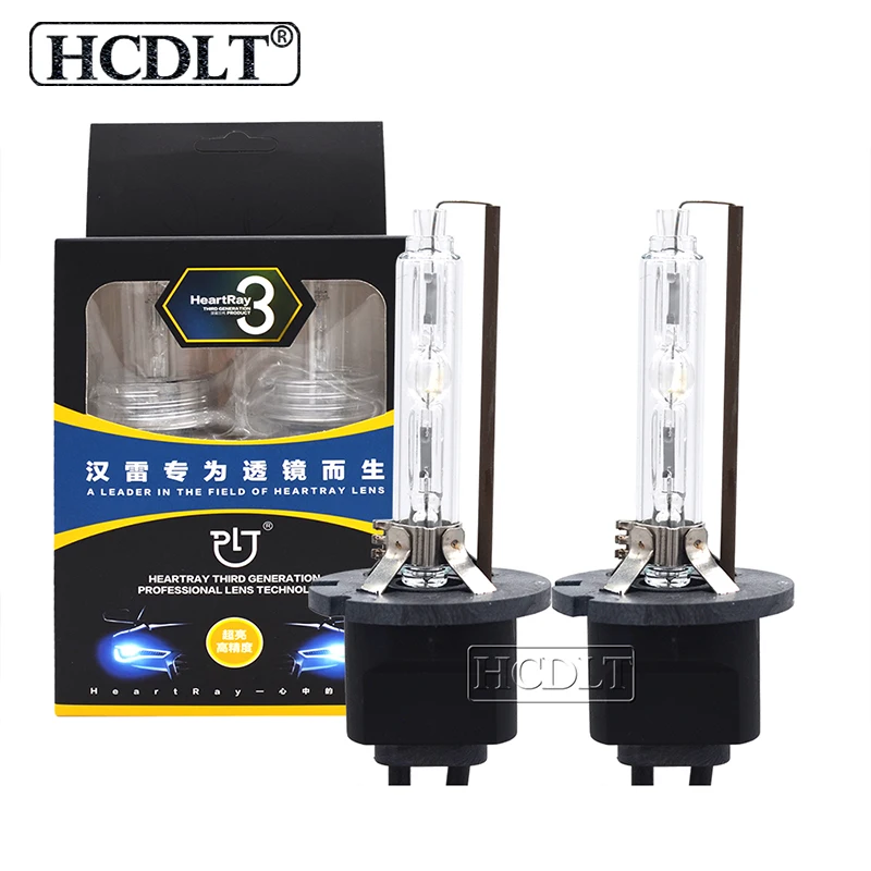 HCDLT 5500K HeartRay H1 H7 Xenon D2H HID Projector Bulb Lamp 35W HeartRay 4500K H11 HB3 HB4 Xenon D1S D2S D3S D4S 6500K HID Bulb (15)