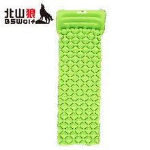 BSwolf супер светильник надувной наружный тент матрас самопирсинг одиночный переносной пляжный коврик подушка портативный походный коврик