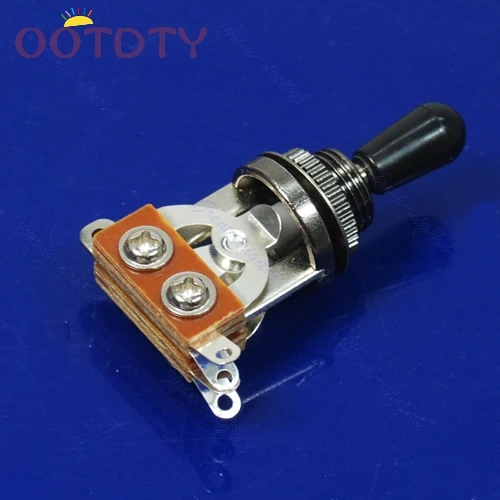 3 Ways Pickup Toggle Switch For Les Electric Guitar Part Chrome Blackin Switches from Lights