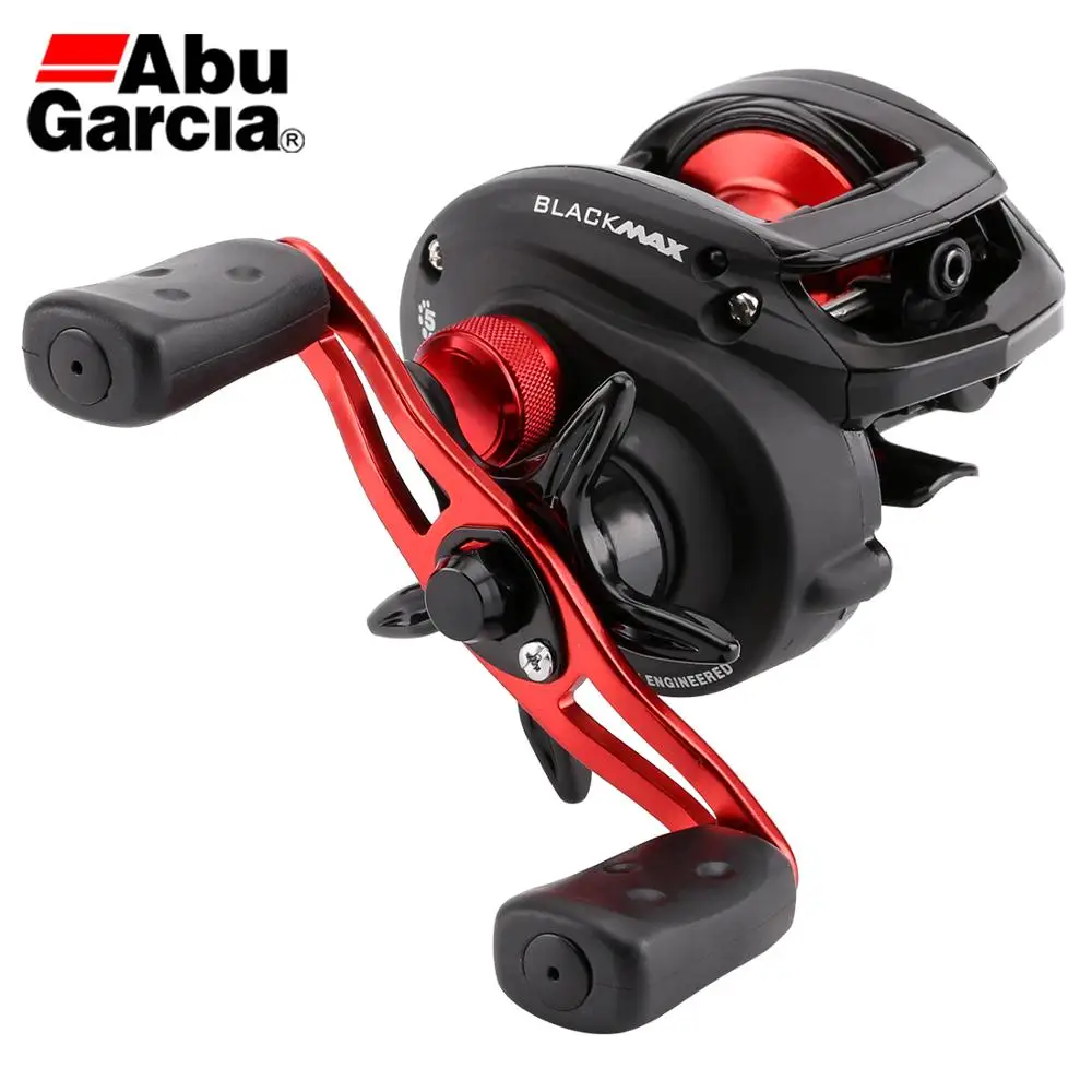 

Abu Garcia Baitcasting Reel Black Max3 BMAX3 Right Left Hand Fishing Reels 5BB 6.4:1 202g MaxDrag 8kg Baitcasting Reel