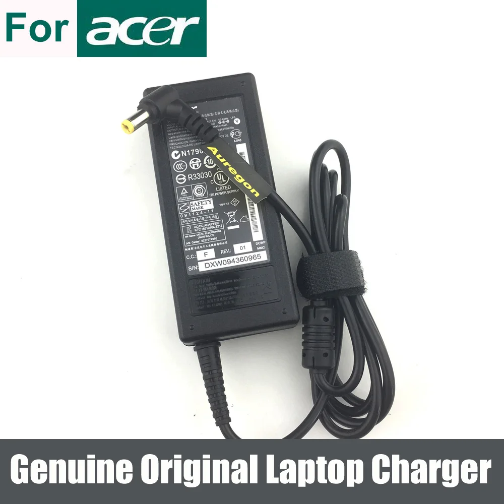 Оригинальное зарядное устройство для Acer Aspire 5734z AS5734Z 4836 MS2231 AS4743 6481 65W| |