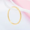 ZMZY anneaux ronds pour femmes mince en acier inoxydable bague de mariage simplicité mode bijoux en gros bijoux 1mm ► Photo 2/6