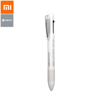 

Original Xiaomi KACO Multifunction Pens 4 in 1 Black Blue Red Refill Gel Pen Mechanical Pencil 0.5mm Japanese ink Office School