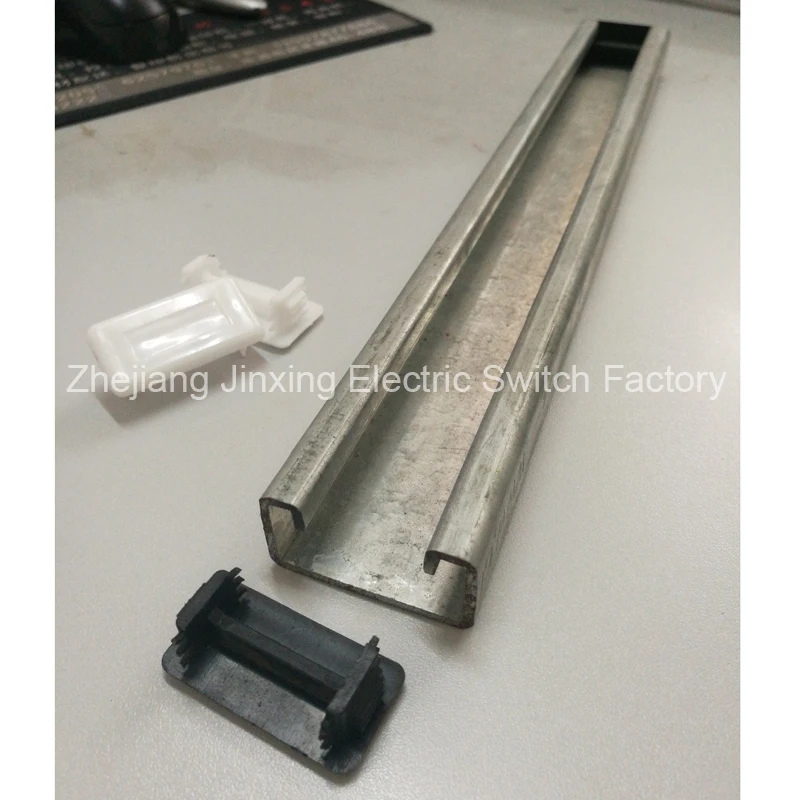 10pcs Rectangle pvc 41*21mm Plastic Blanking End Caps Tube Pipe Inserts