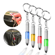Антистатические ключи автомобиля-стайлинг автомобилей аксессуары брелоки аксессуары для интерьера кулон разрядник брелок пуля
