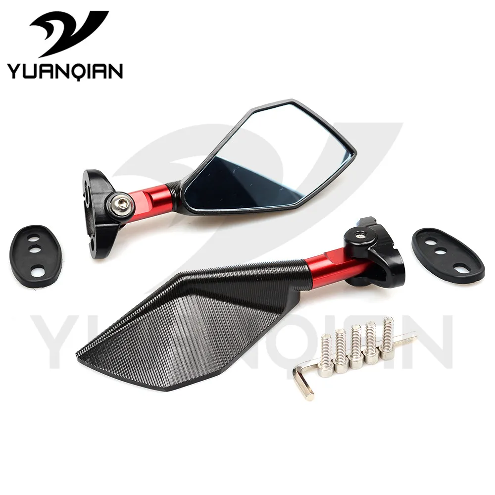 

Universal CNC Aluminum Motorcycle Rearview Mirror Cruiser Scooter Side Mirrors FOR F800GS F800R F800GT F800ST F800S