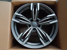 19 inch 5x120 et 35 Gunmetal Machine Face wheel rims W739
