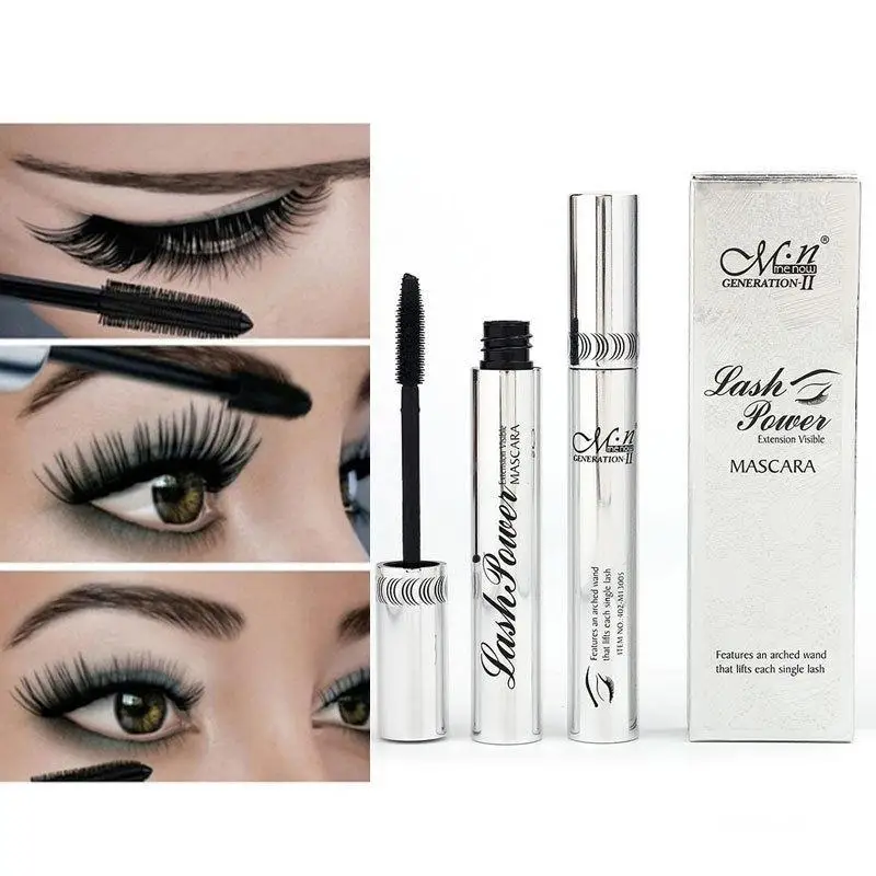 

DSstyles Fashion Makeup Mascara Waterproof Eye Make Up Curly Not Blooming Mascara Eye Makeup Tools Black Cosmetics