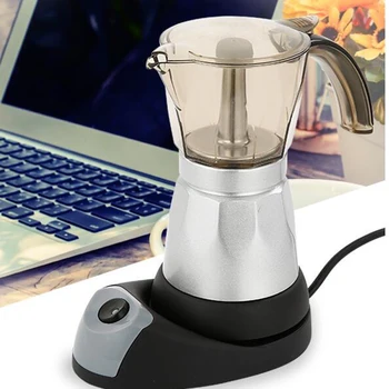 

Electric Moka Espresso Coffee Maker 220V/50Hz Cappuccino Maker 300ml MYDING