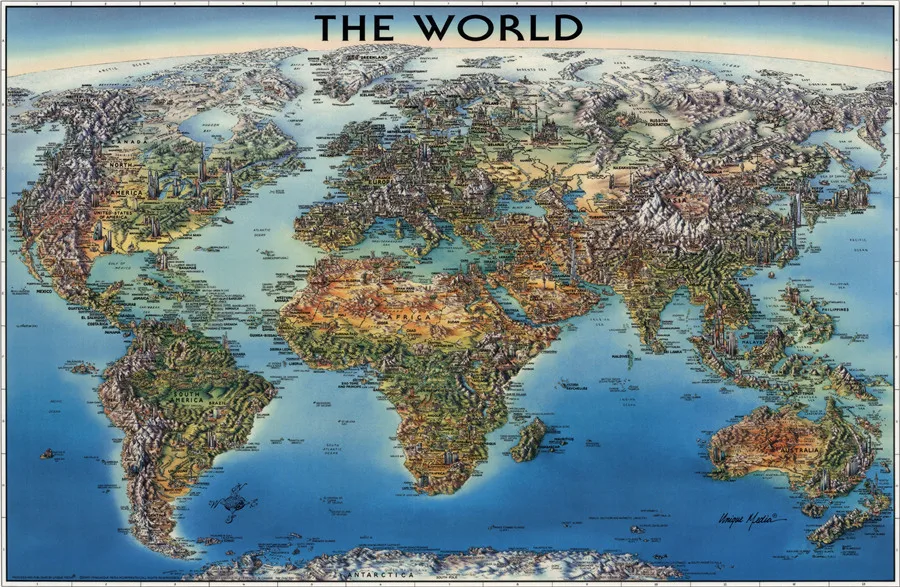 the-world-illustrated-map