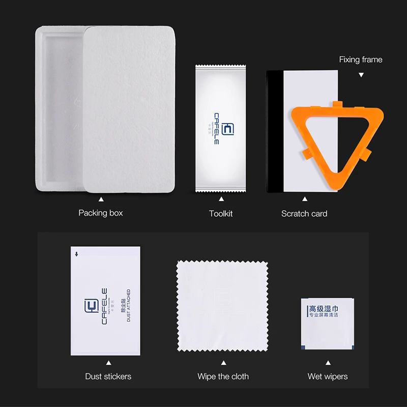 glass film retail package
