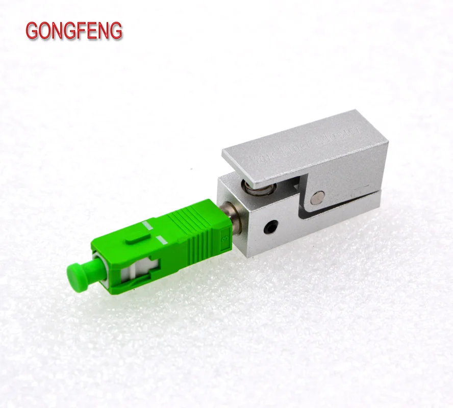 

GONGFENG 2PCS NEW Optical Connector SC//LC/UPC/APC Flange Square Bare Fiber Adapter Coupler Connector Module Special Wholesale