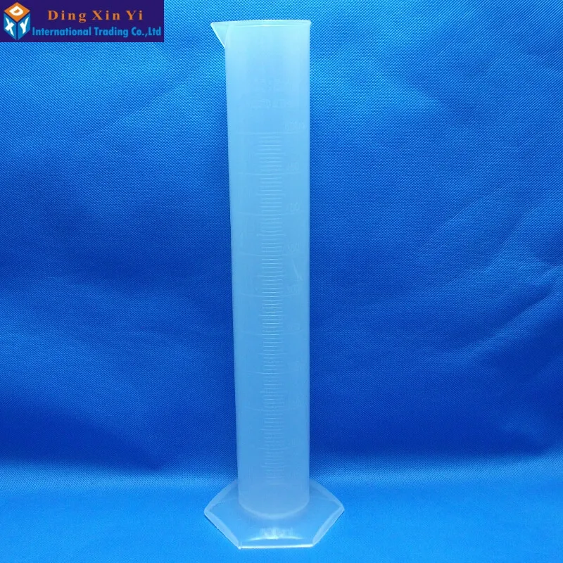 500ML Plastic Measuring Cylinder Graduated Cylinder for Lab Supplies