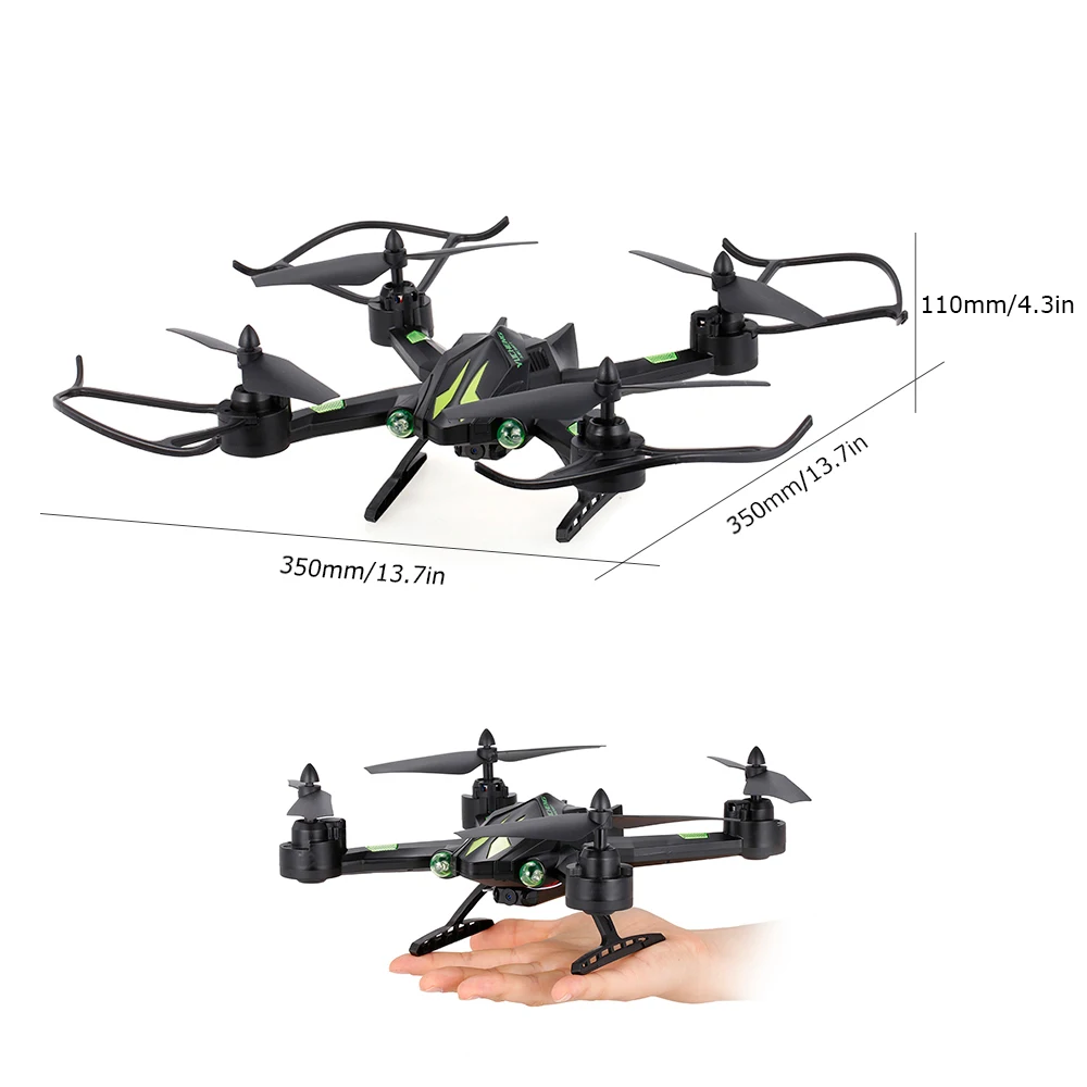 Квадрокоптер Utoghter 69308 720P HD камера Drone Wi Fi FPV вертолет 2 4G 6 осевой гироскоп режим