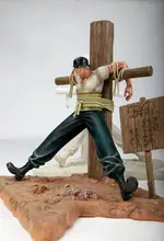 MODEL FANS One Piece 30cm Roronoa Zoro Debuted cross gk resin figure toy for Collection Handicrafts