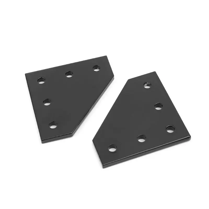 

4 pcs 5-hole Joint Boards 90 Degree Corner Angle Bracket For 2020 Aluminum Profile