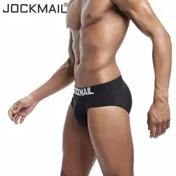 JOCKMAIL Брендовое Мужское нижнее белье трусики для женщин WJ U выпуклые пенис мешок дышащий Ice Шелковый slip homme пикантные cuecas Гей для мужчин БИК