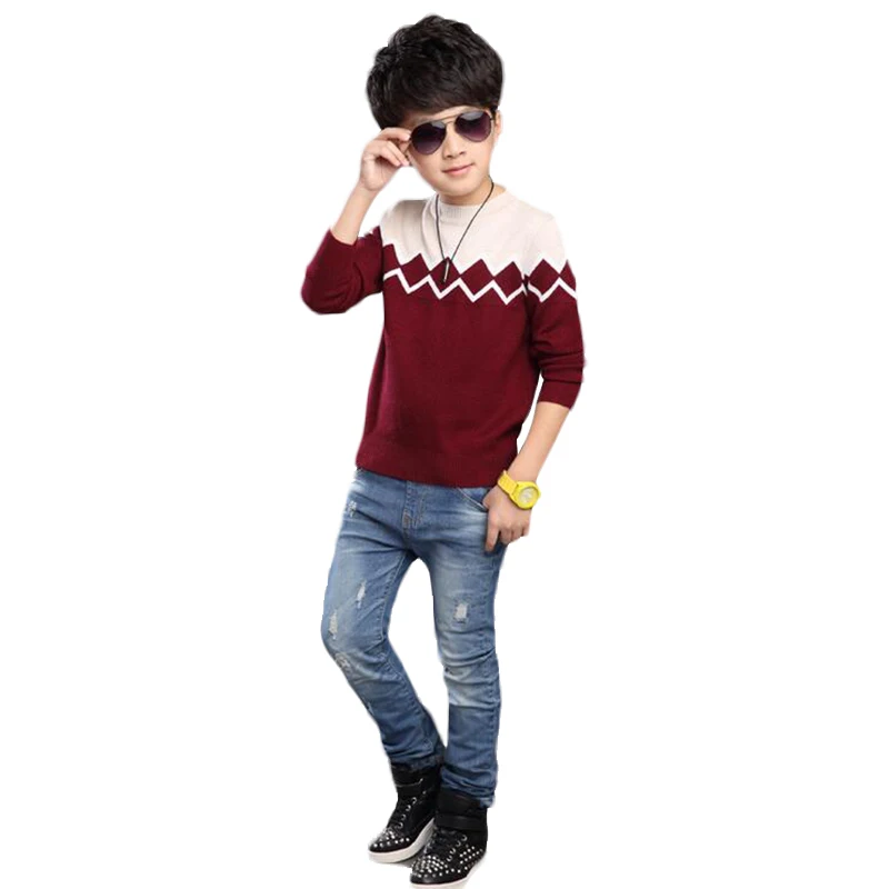 

Active Kids Sweater Winter 2016 New Sueter Infantil Boys Clothing Roupas Infantis Menino Casual Sweater For A Boy