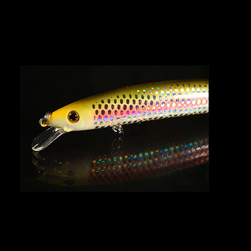 Рыболовная приманка NBL 9077 Minnow приманки длинные снимки 3D глаза жесткая 130 мм 13 5 г