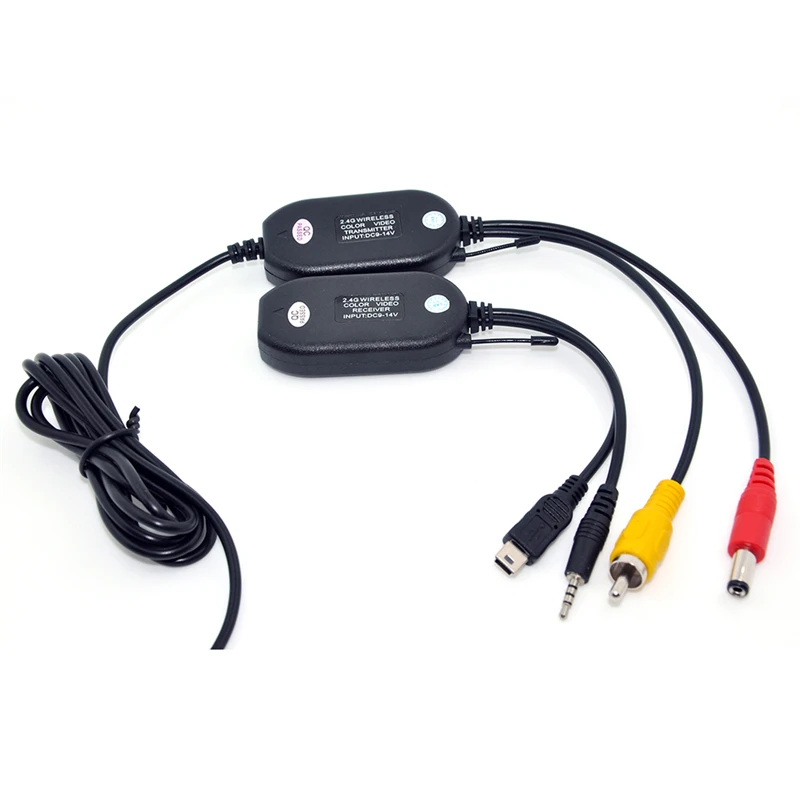 Wireless Camera 2.4 Ghz Video Transmitter and Receiver for Car Rear