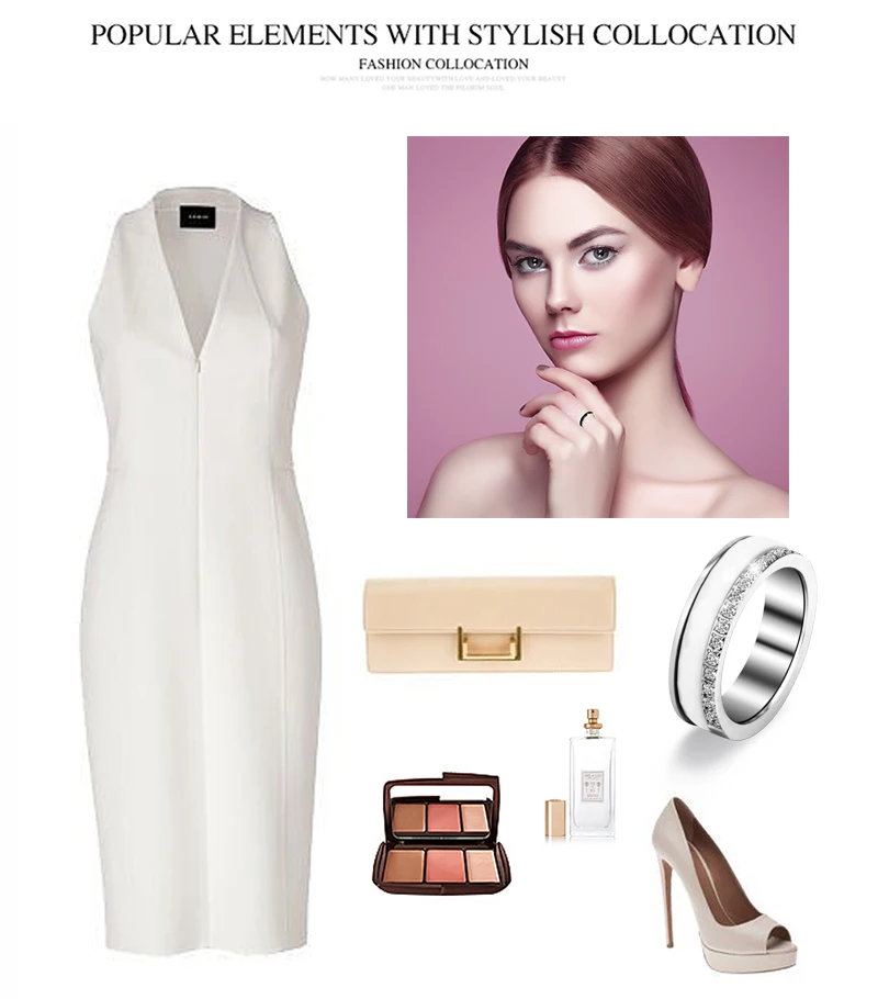 stainless steel rings for women