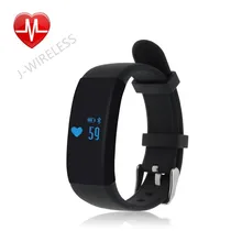 Original DFit D21 Heart Rate Monitor Smartband Waterproof Swim Smart Band Bracelet Health Fitness Tracker for